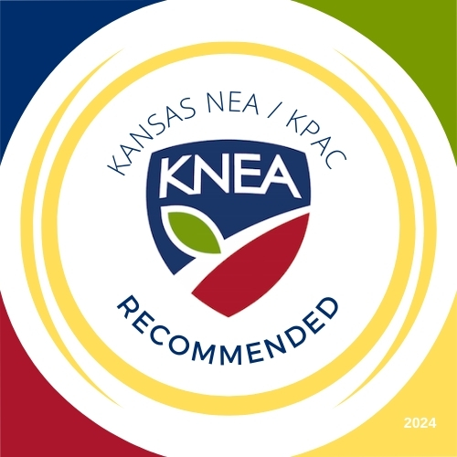 Kansas NEA / KPAC - Recommended Candidate graphic